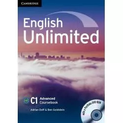 ENGLISH UNLIMITED ADVANCED COURSEBOOK + DVD Goldstein Ben, Adrian Doff - Cambridge University Press