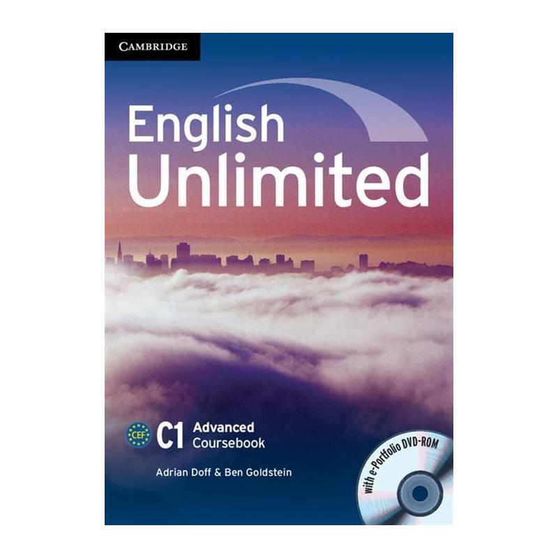 ENGLISH UNLIMITED ADVANCED COURSEBOOK + DVD