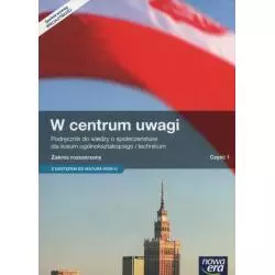 W CENTRUM UWAGI WOS PODRĘCZNIK 1 ZAKRES ROZSZERZONY Mariusz Menz, Arkadiusz Janicki - Nowa Era