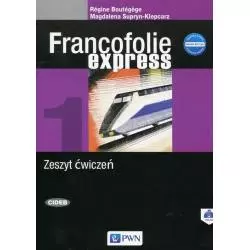 FRANCOFOLIE EXPRESS 1 ZESZYT ĆWICZEŃ - PWN