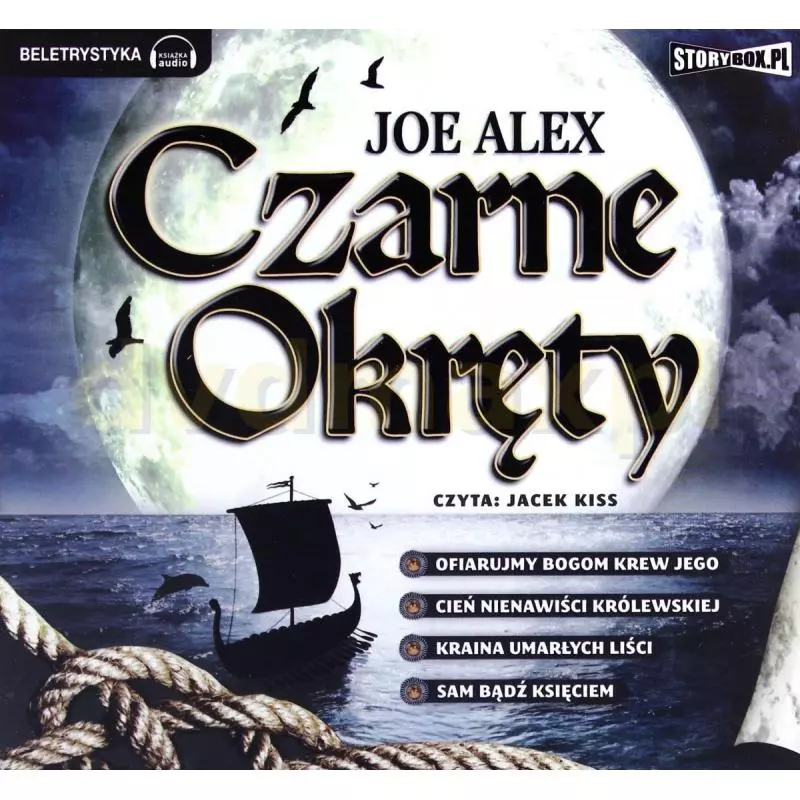 CZARNE OKRĘTY Joe Alex AUDIOBOOK CD MP3 - StoryBox.pl
