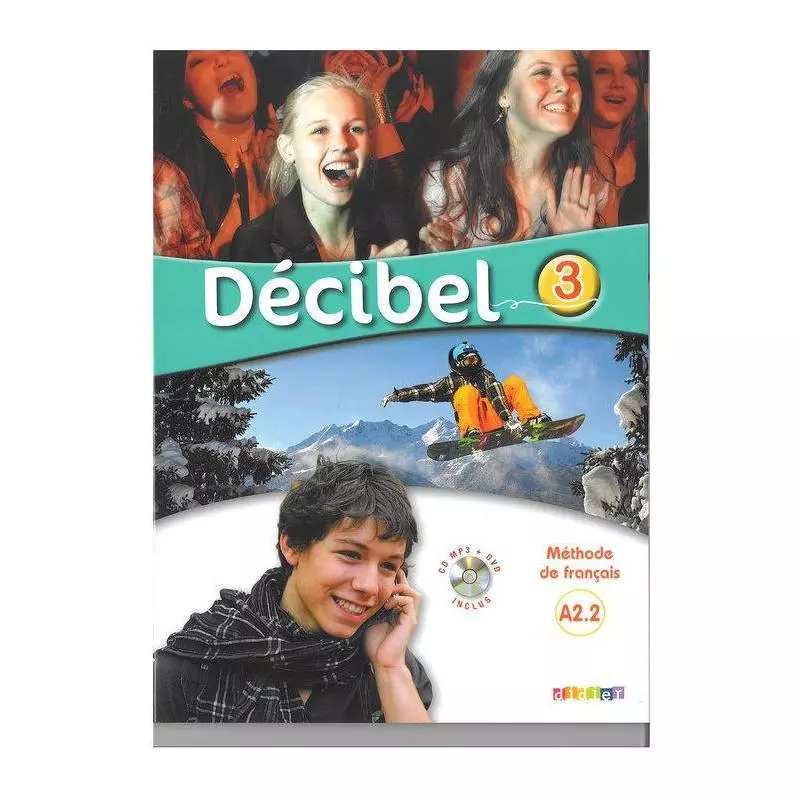 DECIBEL 3 PODRĘCZNIK + CD - Didier