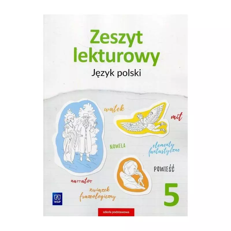 ZESZYT LEKTUROWY JĘZYK POLSKI KLASA 5 - WSiP