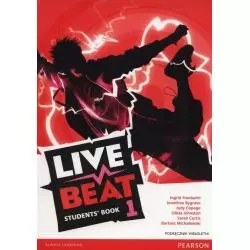 LIVE BEAT 1 PODRĘCZNIK WIELOLETNI + CD Ingrid Freebairn, Jonathan Bygrave - Pearson