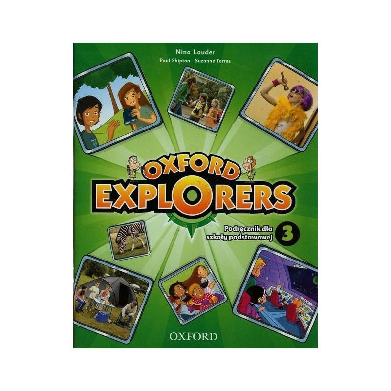 OXFORD EXPLORERS 3 SP PODRĘCZNIK. JĘZYK ANGIELSKI + DVD PL NINA LAUDER