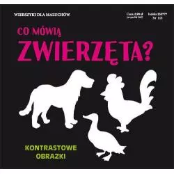 CO MÓWIĄ ZWIERZĘTA? KONTRASTOWE OBRAZKI - Literat