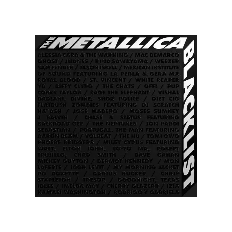 THE METALLICA BLACKLIST 4xCD - Universal Music Polska