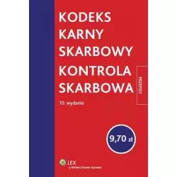 KODEKS KARNY SKARBOWY KONTROLA SKARBOWA - Wolters Kluwer