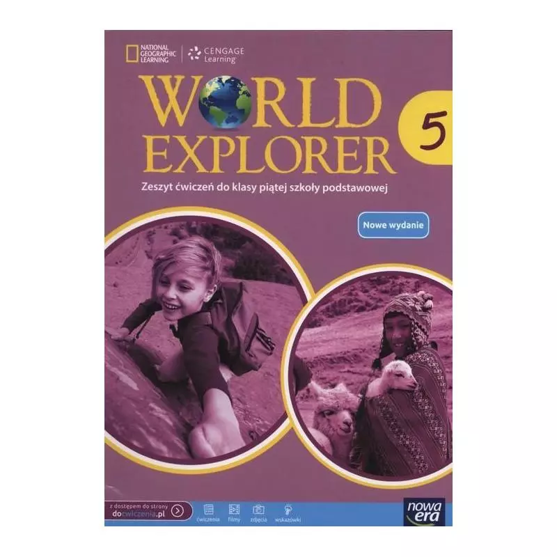 WORLD EXPLORER 5 ZESZYT ĆWICZEŃ Marta Mrozik-Jadacka, Sue Clarke - Nowa Era