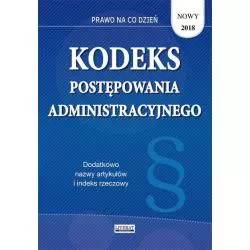 KODEKS POSTEPOWANIA ADMINISTRACYJNEGO Ewelina Koniuszek - Literat