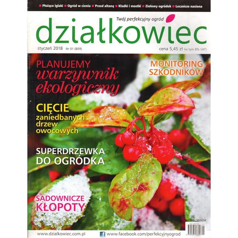 DZIAŁKOWIEC STYCZEŃ 2018 - Działkowiec