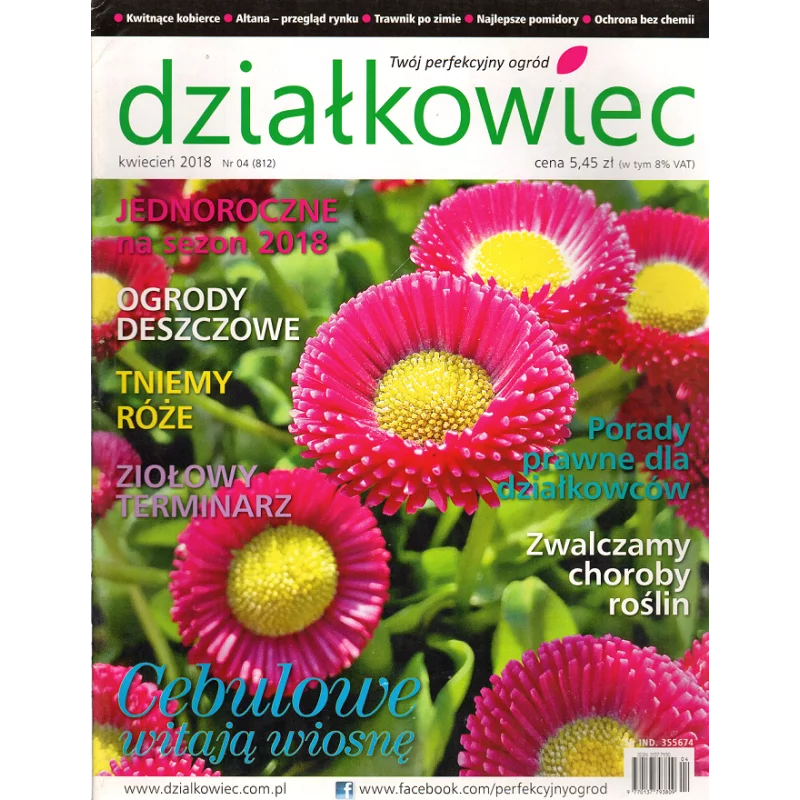 DZIAŁKOWIEC KWIECIEŃ 2018 - Działkowiec