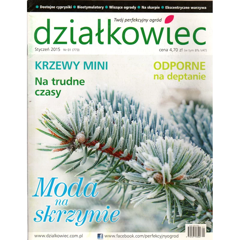 DZIAŁKOWIEC STYCZEŃ 2015 - Działkowiec