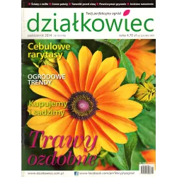 DZIAŁKOWIEC PAŹDZIERNIK 2014 - Działkowiec