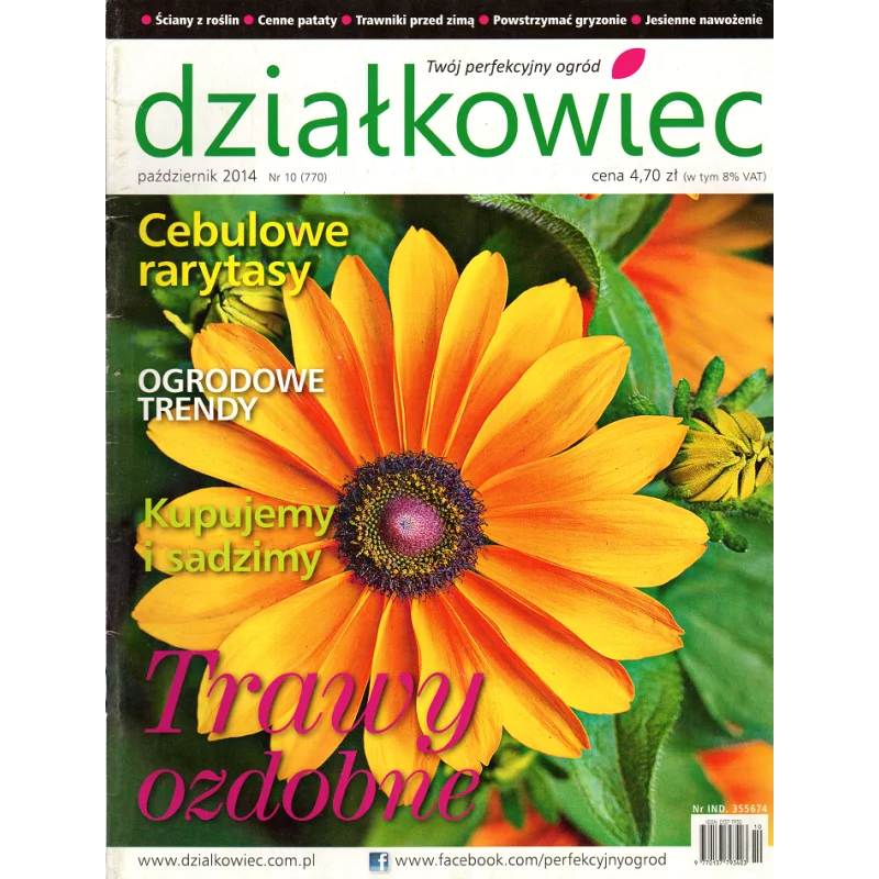 DZIAŁKOWIEC PAŹDZIERNIK 2014 - Działkowiec