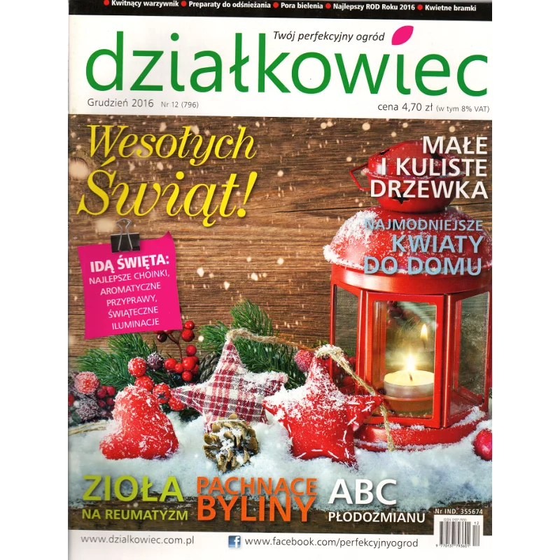 DZIAŁKOWIEC GRUDZIEŃ 2016 - Działkowiec