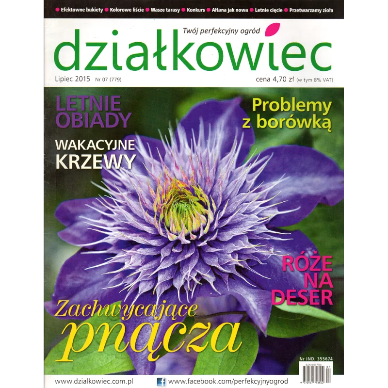 DZIAŁKOWIEC LIPIEC 2015 - Działkowiec