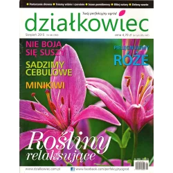 DZIAŁKOWIEC SIERPIEŃ 2015 - Działkowiec