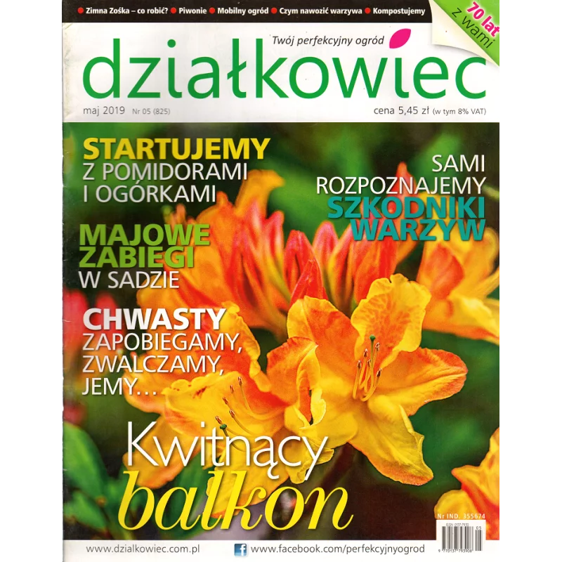 DZIAŁKOWIEC MAJ 2019 - Działkowiec