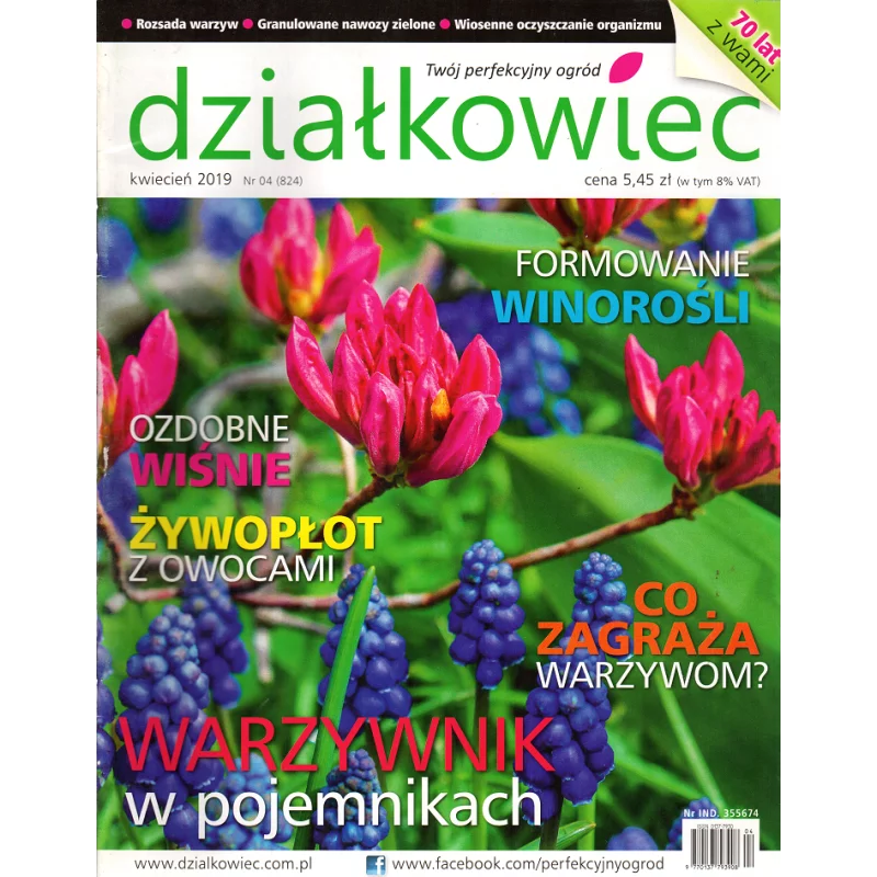 DZIAŁKOWIEC KWIECIEŃ 2019 - Działkowiec