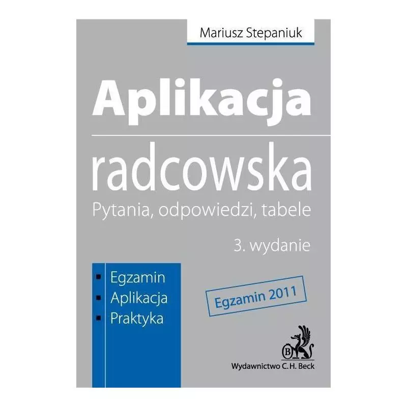 APLIKACJA RADCOWSKA Mariusz Stepaniuk - C.H.Beck