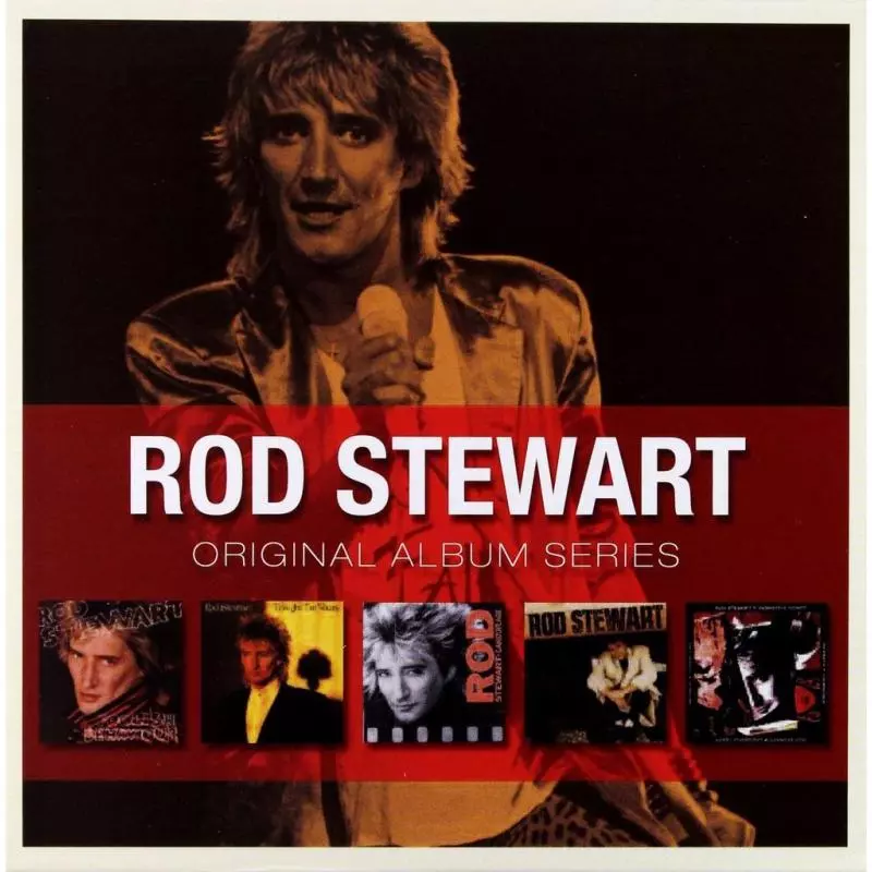 ROD STEWART ORIGINAL ALBUM SERIES CD - Warner Music