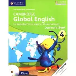 CAMBRIDGE GLOBAL ENGLISH 4 LEARNER’S BOOK + CD Jane Boylan, Claire Medwell - Cambridge University Press