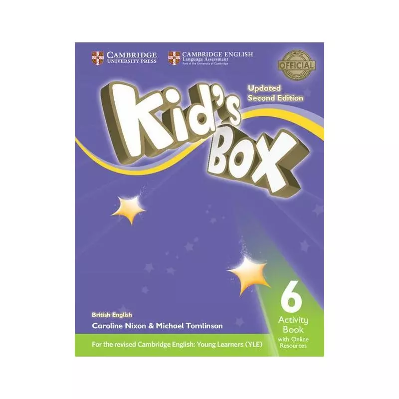KIDS BOX 6 ACTIVITY BOOK + ONLINE Caroline Nixon, Michael Tomlinson - Cambridge University Press