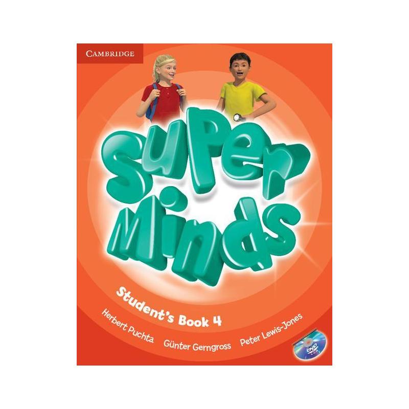 SUPER MINDS 4 STUDENT'S BOOK + DVD HERBERT PUCHTA, PETER LEWIS-JONES