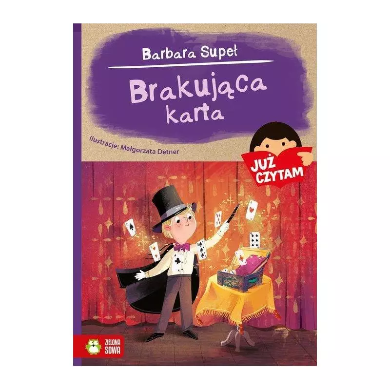 JUŻ CZYTAM BRAKUJĄCA KARTA Barbara Supeł - Zielona Sowa