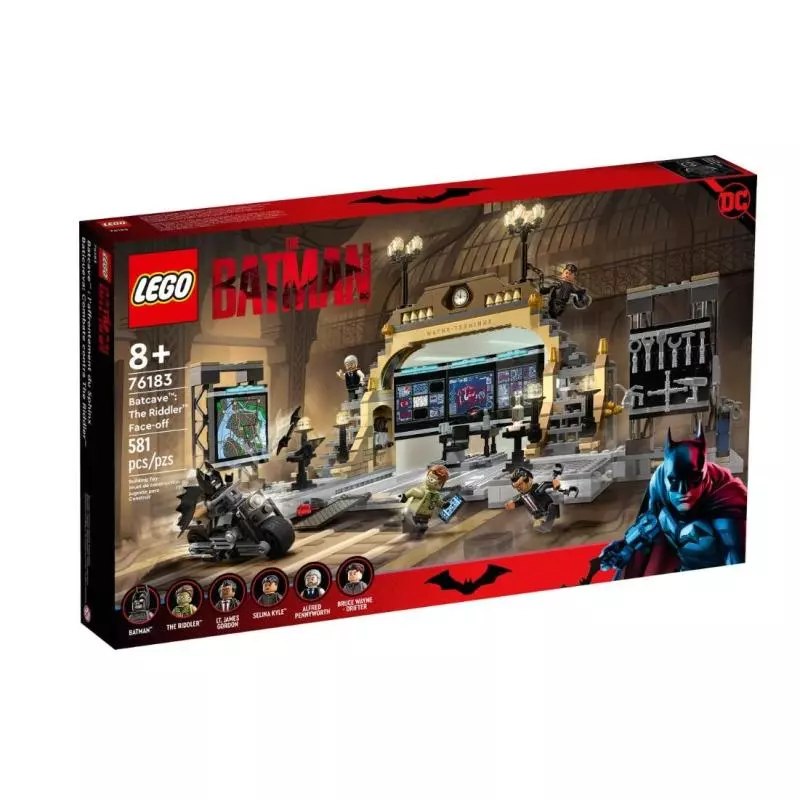 JASKINIA BATMANA POJEDYNEK Z CZŁOWIEKIEM ZAGADKĄ LEGO DC SUPER HEROES 76183 - Lego