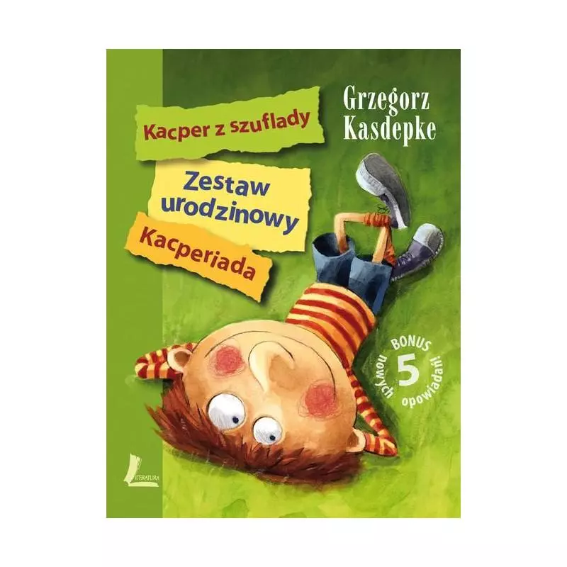 KACPER Z SZUFLADY ZESTAW URODZINOWY KACPERIADA Grzegorz Kasdepke - Literatura