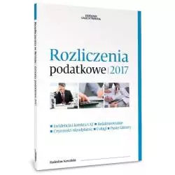 ROZLICZENIA PODATKOWE 2017 Radosław Kowalski - Infor