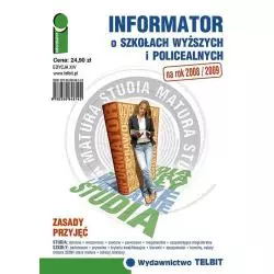 INFORMATOR O SZKOŁACH WYŻSZYCH I POLICEALNYCH 2008/2009 - Telbit