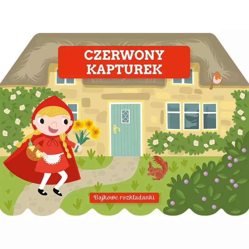 CZERWONY KAPTUREK BAJKOWE ROZKŁADANKI - Olesiejuk