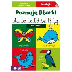 AKADEMIA PRZEDSZKOLAKA POZNAJĘ LITERKI ZWIERZĘTA - Zielona Sowa