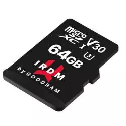 KARTA PAMIĘCI 64GB MICROSDXC + ADAPTER GOODRAM UHS-1 U3 V30 - Goodram