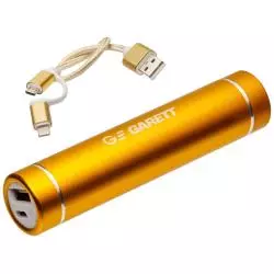POWERBANK 2600MAH ZŁOTY GARETT MICRO USB/LIGHTNING - Garett