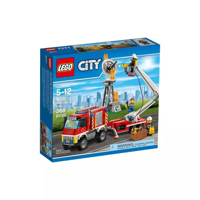 STRAŻACKI WÓZ TECHNICZNY LEGO CITY 60111 - Lego
