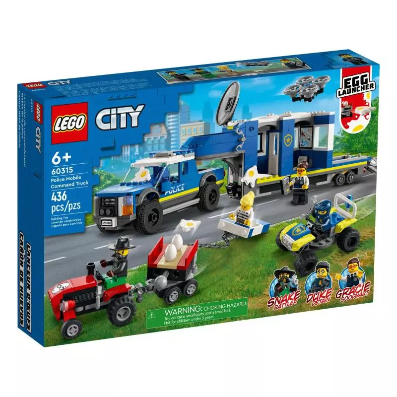 MOBILNE CENTRUM DOWODZENIA POLICJI LEGO CITY 60315 - Lego