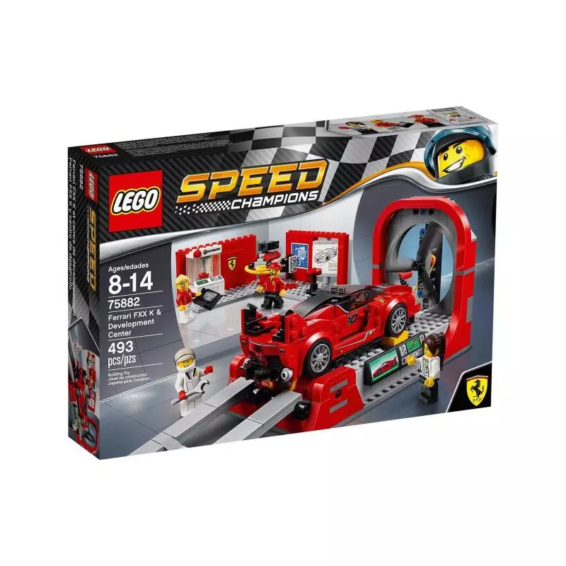 FERRARI FXX K I CENTRUM TECHNICZNE LEGO SPEED CHAMPIONS 75882 - Lego