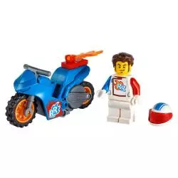 RAKIETOWY MOTOCYKL KASKADERSKI LEGO CITY 60298 - Lego