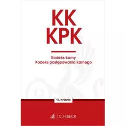 KODEKS KARNY KODEKS POSTĘPOWANIA KARNEGO EDYCJA PROKURATORSKA - C.H.Beck