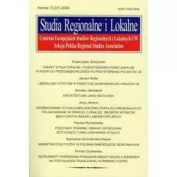 STUDIA REGIONALNE I LOKALNE (37) 2009 - Scholar