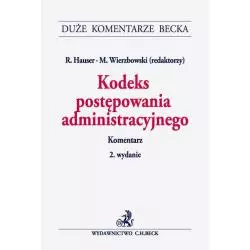 KODEKS POSTEPOWANIA ADMINISTRACYJNEGO - C.H. Beck