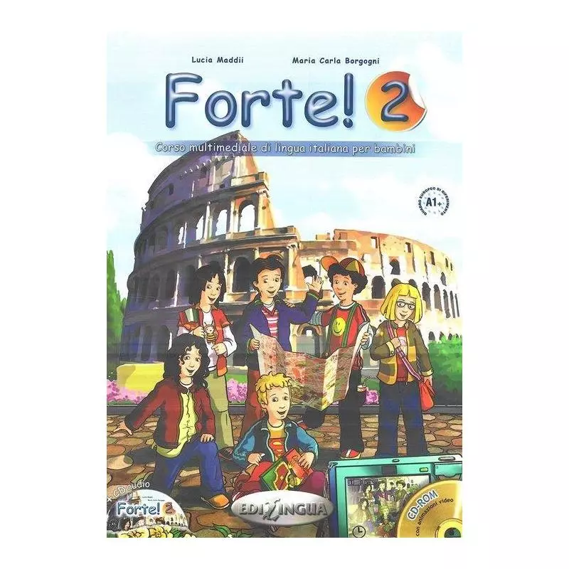 FORTE! 2PODRĘCZNIK Z ĆWICZENIAMI + CD - Edilingua