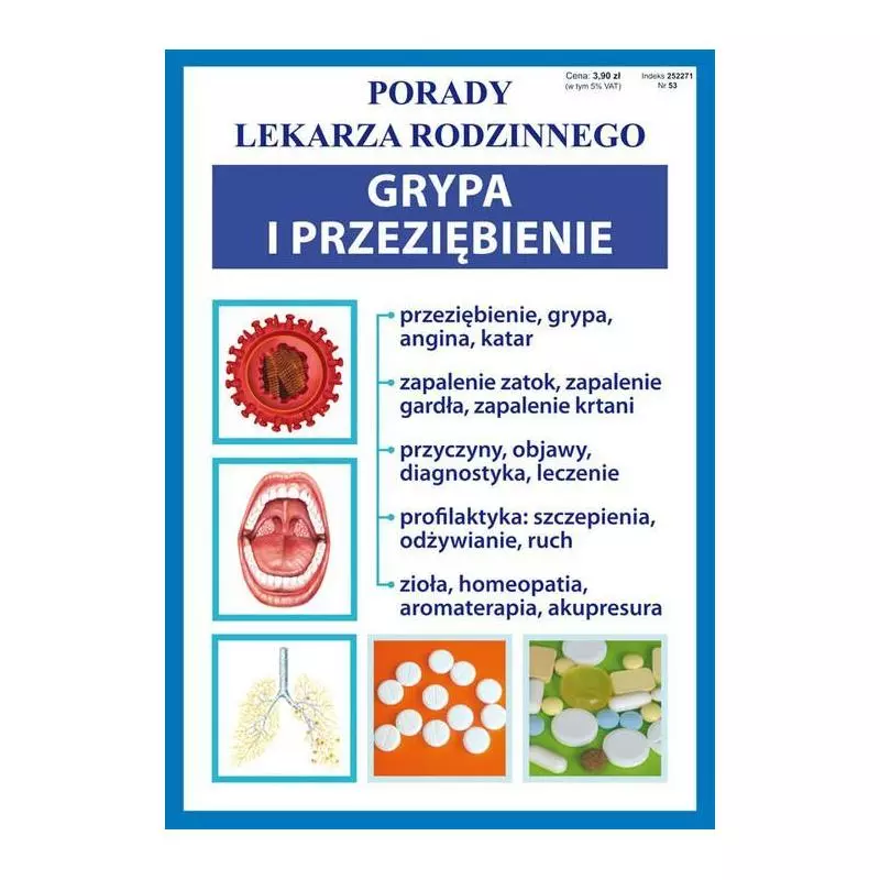 GRYPA PRZEZIĘBIENIE PORADY LEKARZA RODZINNEGO - Literat