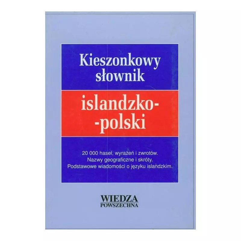 KIESZONKOWY SŁOWNIK ISLANDZKO-POLSKI Mandrik Viktor - Wiedza Powszechna