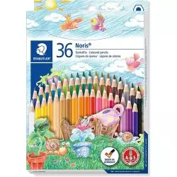 KREDKI OŁÓWKOWE 36 KOLORÓW STAEDTLER NORIS CLUB - Staedtler