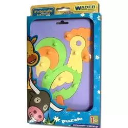 PUZZLE EDUKACYJNE KOGUT WADER 12M+ - Wader